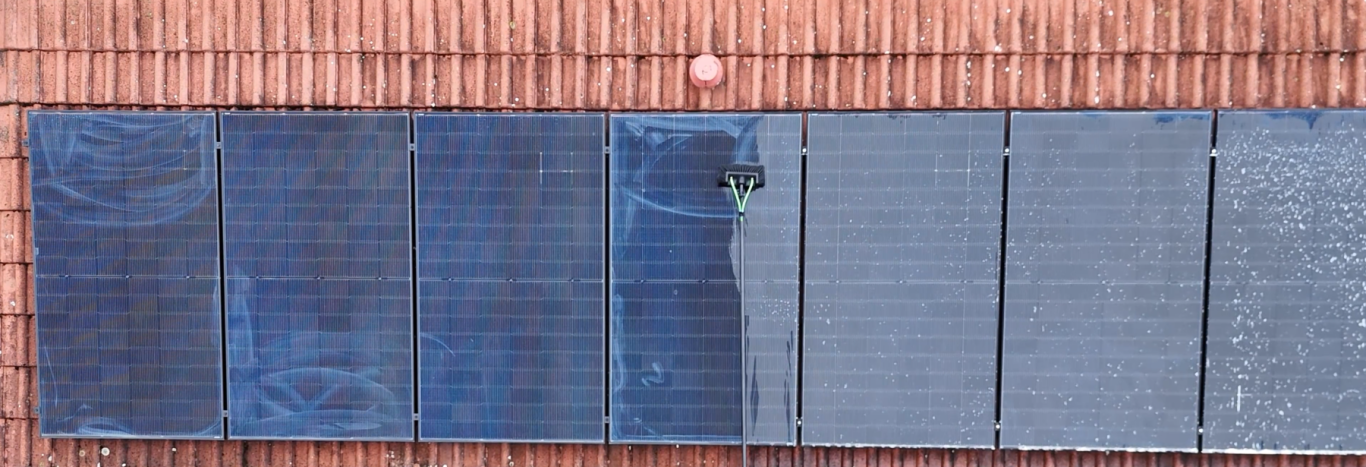 Nettoyage panneaux photovoltaiques